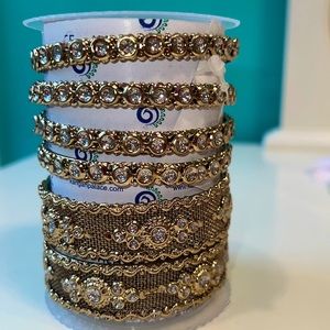 Indian Gold Colored Bangles